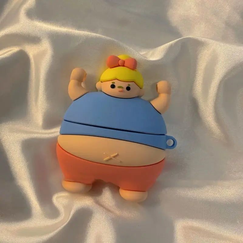 Fat Boy / Girl AirPods / Pro Earphone Case Skin B13 - Mobile