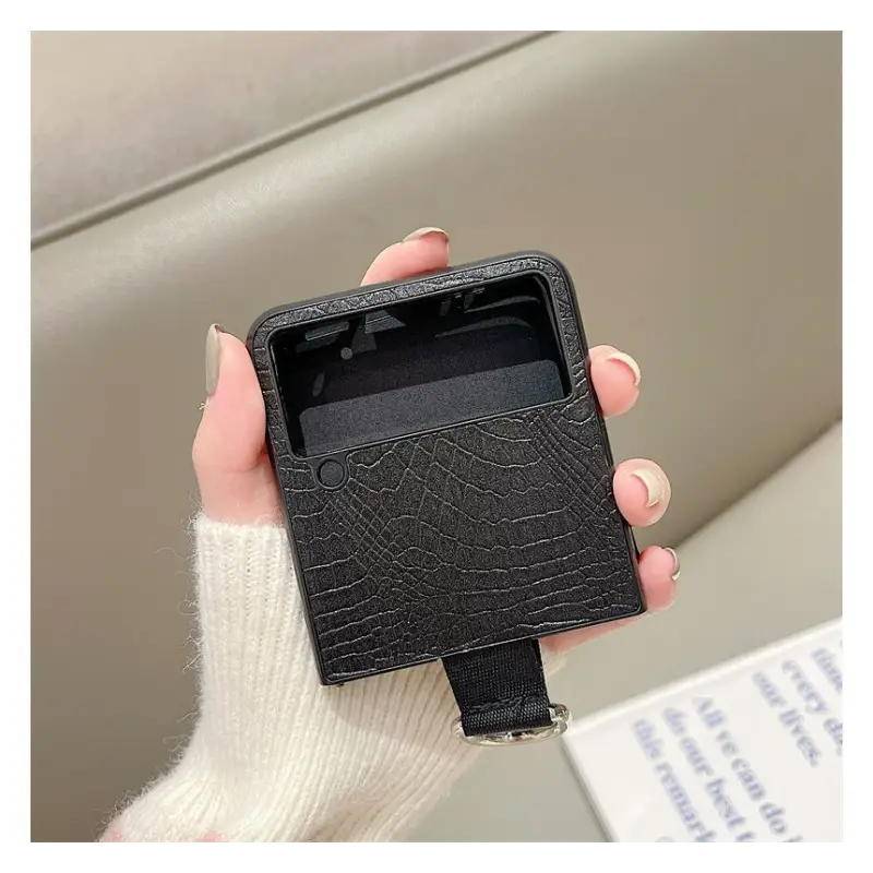 Faux Leather Mobile Phone Case - Samsung Galaxy Z Flip 3