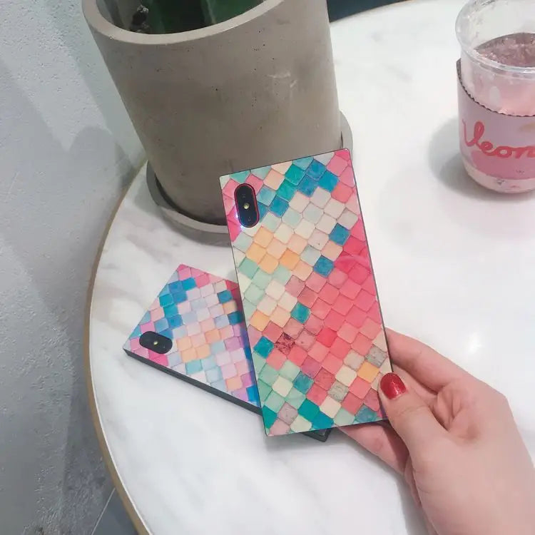 Fish Scale Phone Case - iPhone 11 Pro Max / 11 Pro / 11 / SE / XS Max / XS / XR / X / SE 2 / 8 / 8 Plus / 7 / 7 Plus-10