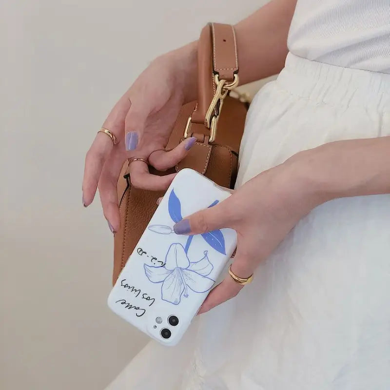 Floral Print Phone Case - iPhone 12 Pro Max / 12 Pro / 12 /