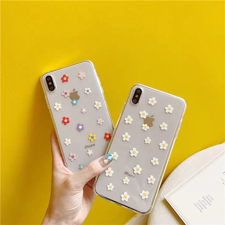 Floral Printed iPhone 11/ 11 Pro / 11 Pro Max/ XS MAX / XR / XS / X / 8 Plus / 8 / 7 Plus / 7 / 6S Plus / 6S-9