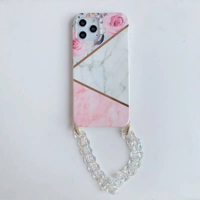 Flower Print Phone Case - iPhone 7 / 7 Plus / 8 / 8 Plus / X / XS / XS Max / XR / 11 / 11 Pro / 11 Pro Max / 12 / 12 Pro / 12 Pro Max-15