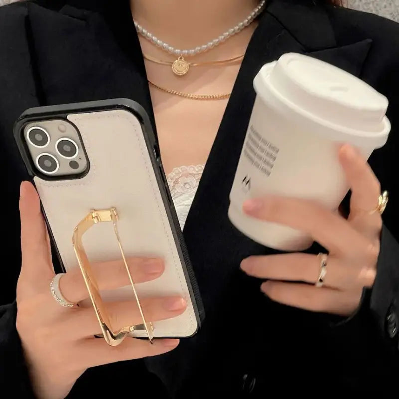 Foldable Stand Phone Case - iPhone 13 Pro Max / 13 Pro / 13