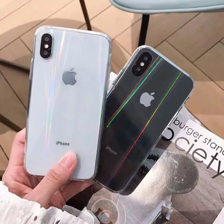 Holographic Transparent Phone Case - iPhone XS Max / XS / XR