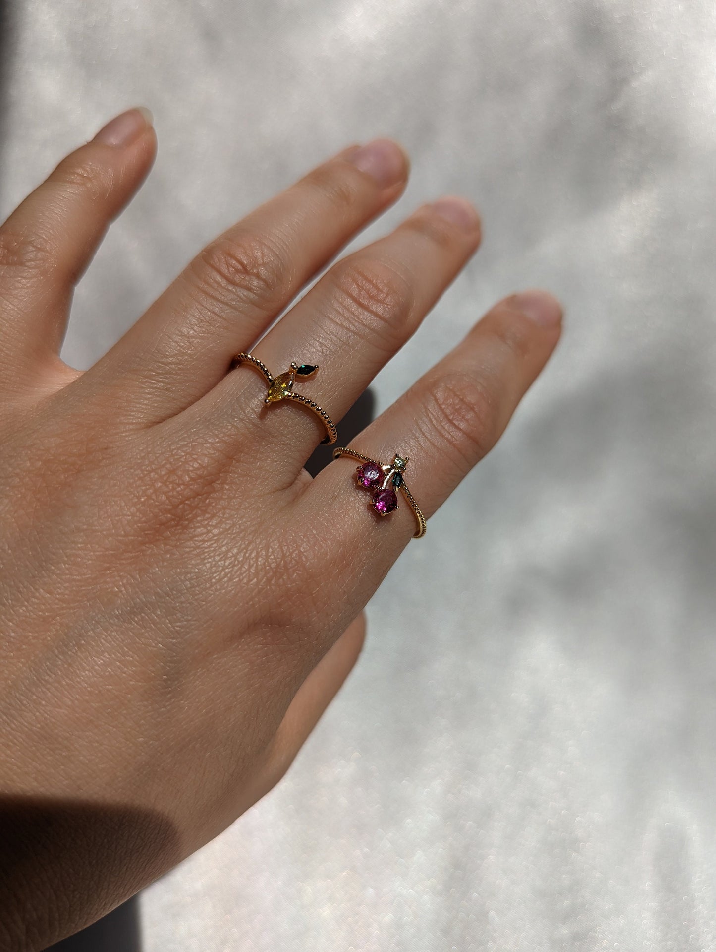 Fruit Rings, Strawberry, Pineapple, Grape, Peach, Cherry, Orange, Apple Wonderland Case