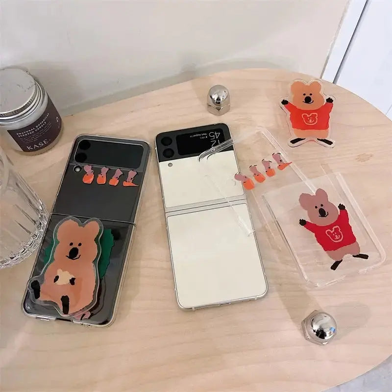 Koala Dinotaeng Phone Case For Samsung Galaxy Z Flip 3 BC014