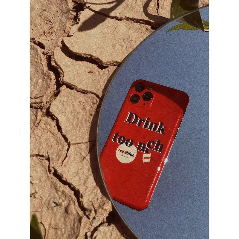 Lettering Mobile Phone Case - Apple Iphone / Huawei CW51 -