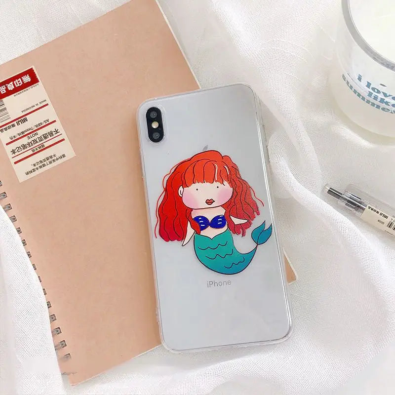 Mermaid Print Phone Case - iPhone 11/Pro/Max XS/XS