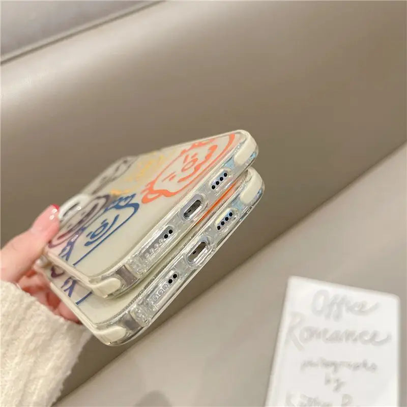 Monster Transparent Phone Case - iPhone 13 Pro Max / 13 Pro / 13 / 13 mini / 12 Pro Max / 12 Pro / 12 / 12 mini / 11 Pro Max / 11 Pro / 11 / SE / XS Max / XS / XR / X / SE 2 / 8 / 8 Plus / 7 / 7 Plus-12