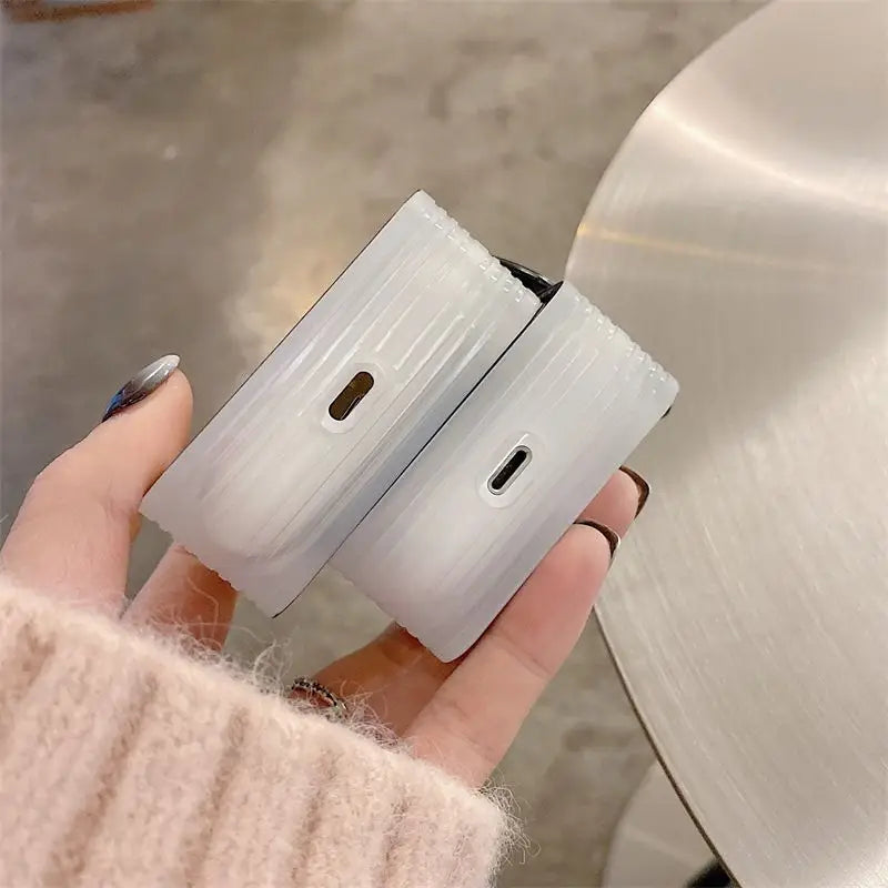 Nice Lettering Pattern AirPods Earphone Case Skin-3