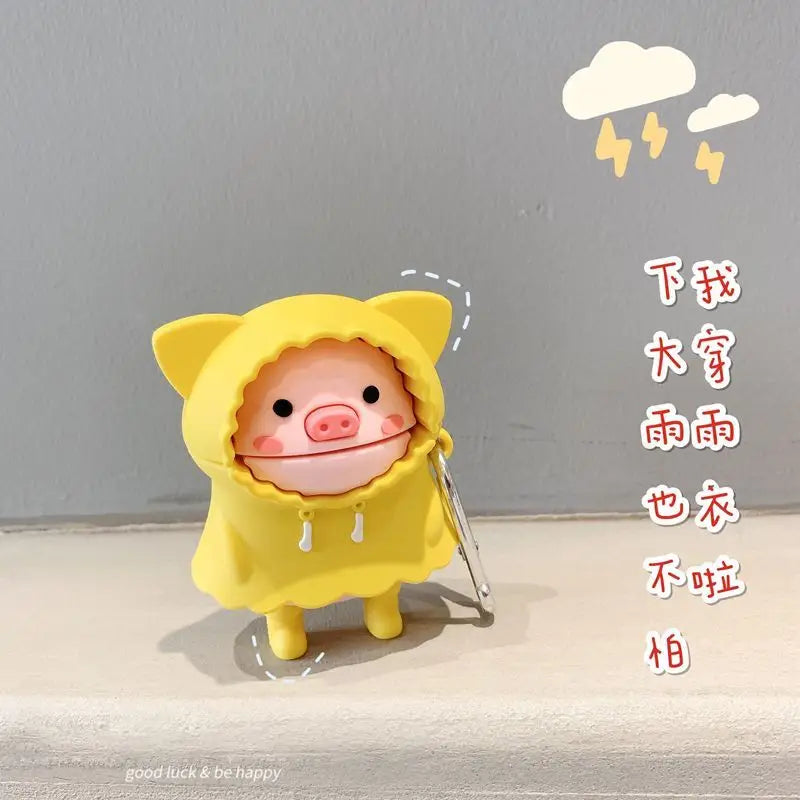 Pig AirPods / Pro Earphone Case Skin CW361 - Mobile Cases &