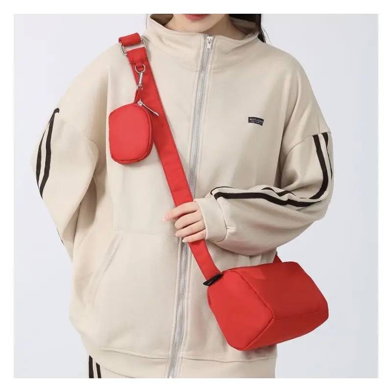 Plain Barrel Crossbody Bag KC17 - Messenger Bags