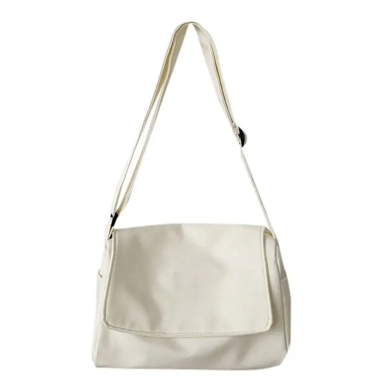 Plain Nylon Messenger Bag KC4 - Messenger Bags