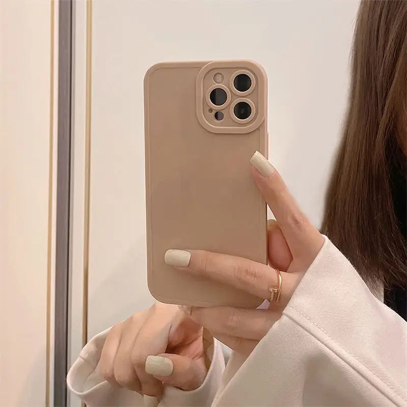 Plain Phone Case - iPhone 13 Pro Max / 13 Pro / 13 / 13 mini / 12 Pro Max / 12 Pro / 12 / 12 mini / 11 Pro Max / 11 Pro / 11 / SE / XS Max / XS / XR / X / SE 2 / 8 / 8 Plus / 7 / 7 Plus-36