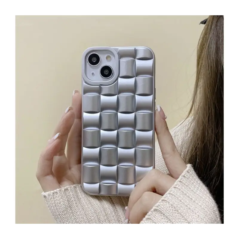 Plain Plaid Phone Case - Iphone 7 / 7 Plus / 8 / 8 Plus / X/