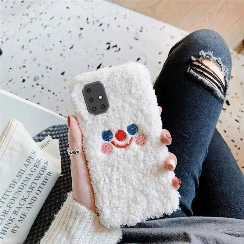 Plush Phone Case For Samsung Galaxy BC071 - Samsung Phone