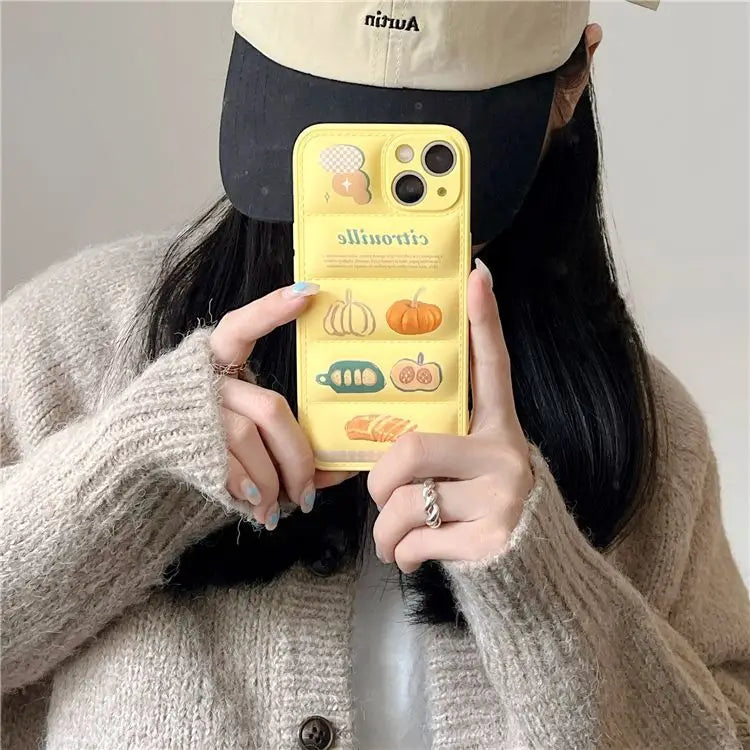Pumpkin Phone Case - iPhone 13 Pro Max / 13 Pro / 13 / 13 mini / 12 Pro Max / 12 Pro / 12 / 12 mini / 11 Pro Max / 11 Pro / 11 / SE / XS Max / XS / XR / X-12