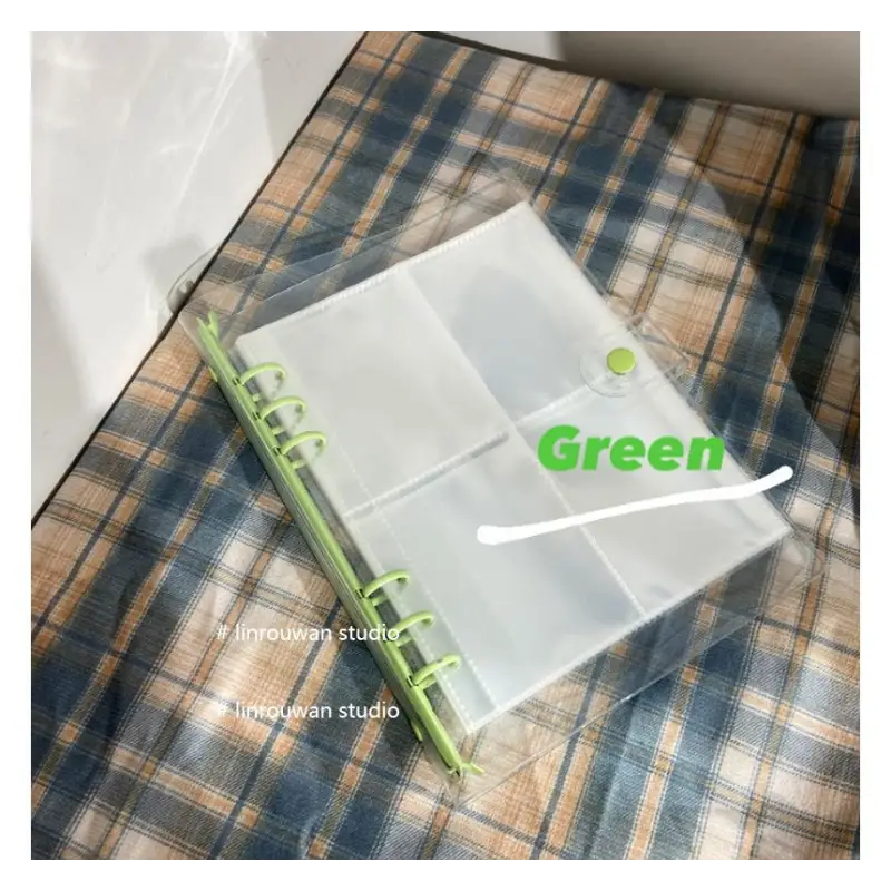 Pvc Jewelry Loose Leaf Storage Book (Various Designs) Wd143