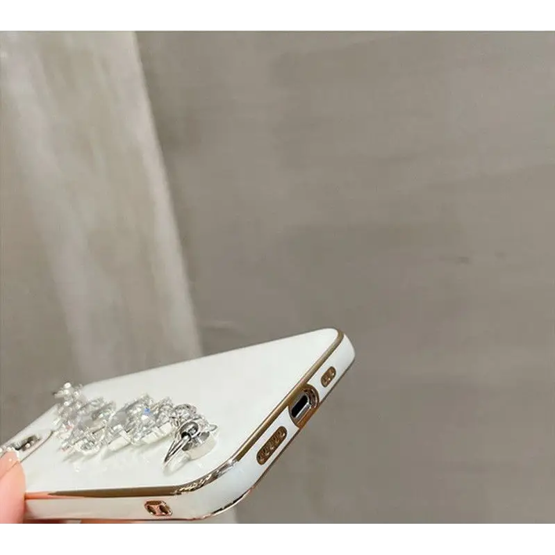 Rhinestone Chain Phone Case - iPhone 12 Pro Max / 12 Pro /