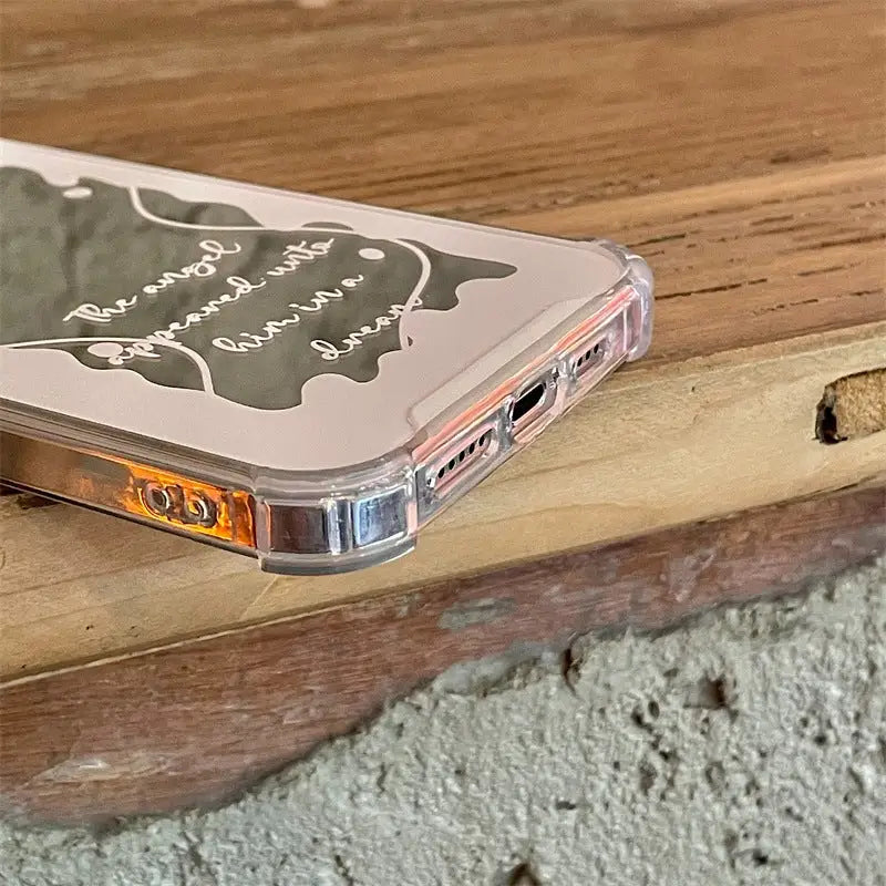 Rotatable Angel Mirror iPhone Case BP283 - iphone case