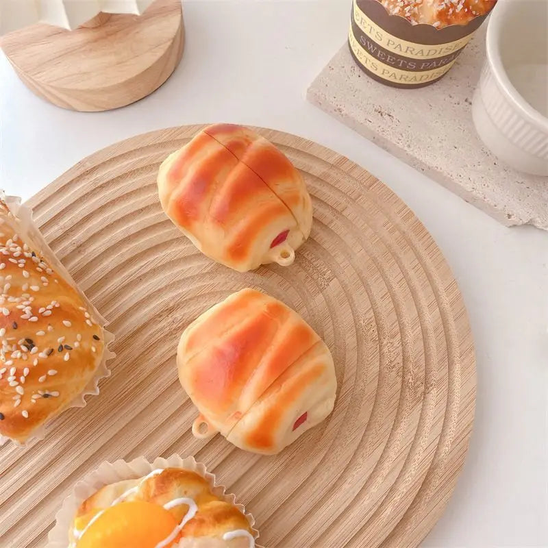 Sausage Bread Airpods Earphone Case Skin Fz164 - Mobile