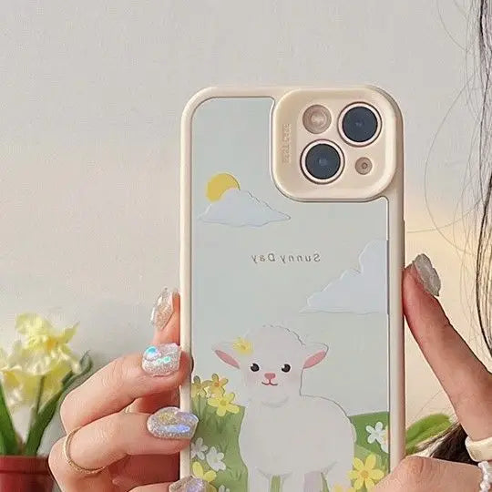 Sheep Mirrored Phone Case - iPhone 13 / 13 Pro / 13 Pro Max