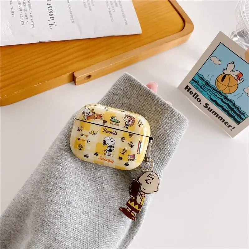 Snoopy Cute Printed Airpods Case BI006 Wonderland Case