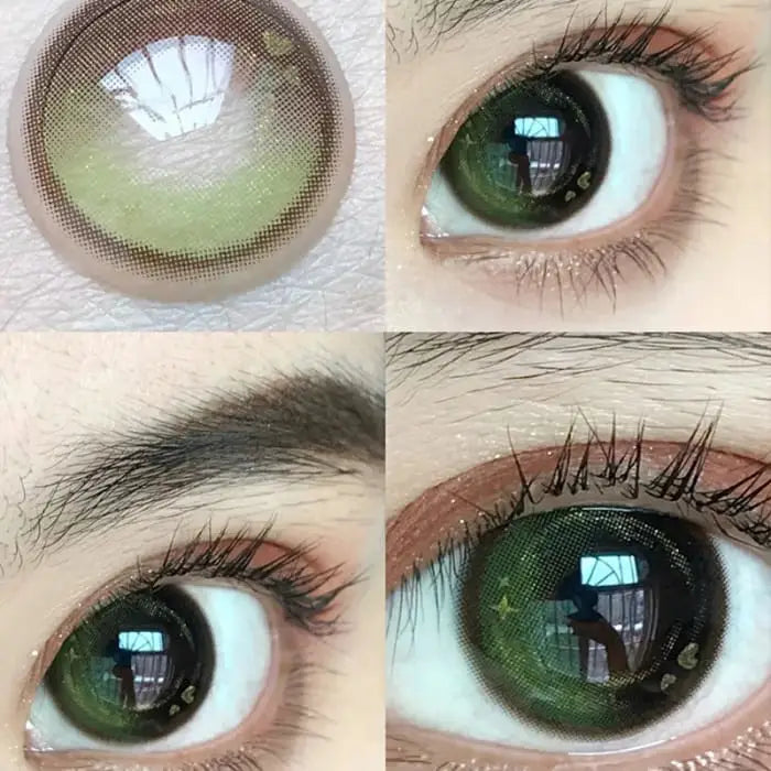 Starry Green Color Contact Lenses BE729