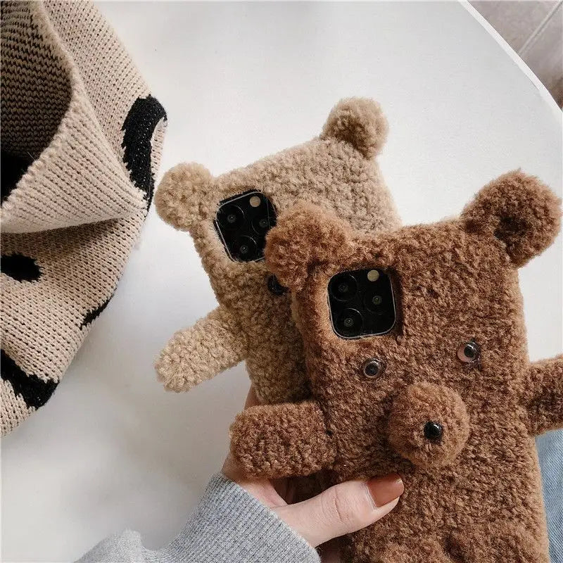 Teddy Bear Phone Case - iPhone 7 / 7 Plus / 8 / 8 Plus / X / XR / XS / XS MAX / 11 / 11 Pro / 11 Pro Max-4