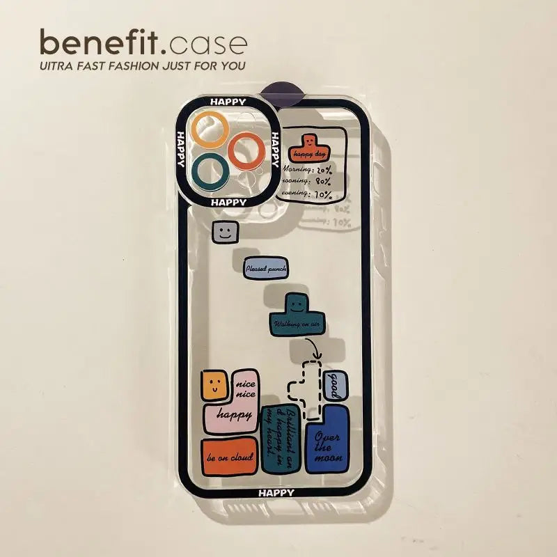 Tetris Transparent Phone Case - Iphone 13 Pro Max / 13 Pro /