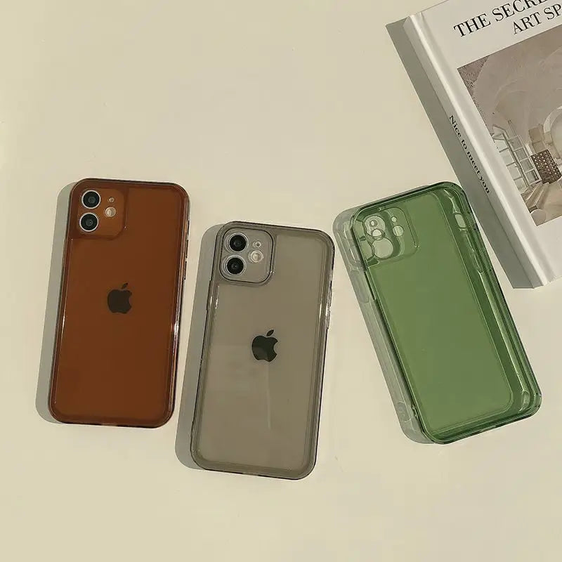 Transparent Phone Case - iPhone 12 Pro Max / 12 Pro / 12 / 12 mini / 11 Pro Max / 11 Pro / 11 / SE / XS Max / XS / XR / X / SE 2 / 8 / 8 Plus / 7 / 7 Plus-48
