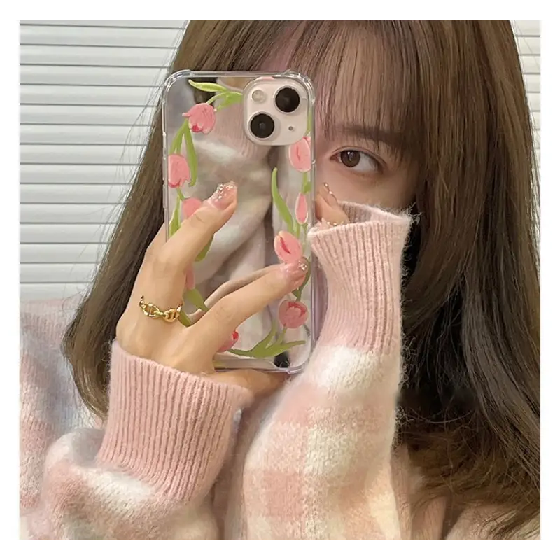 Tulip Mirrored Phone Case - iPhone 13 / 13 Pro / 13 Pro Max