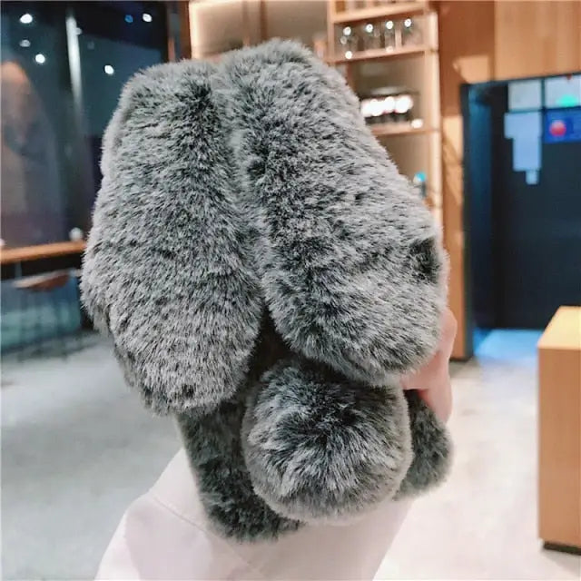 Warm fluffy Rabbit Motolora Phone Case BC171 - Moto G30 /