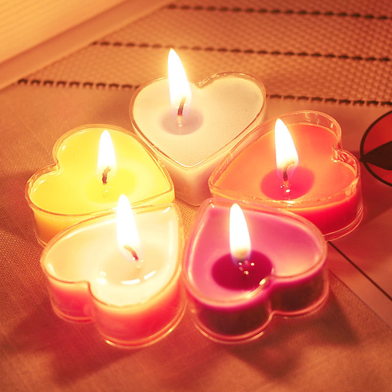 Heartshaped Candles - Pink Wonderland Case