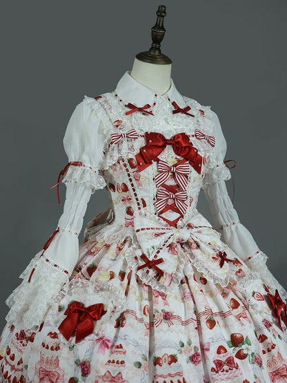 Puff Short White Blouse Sleeves