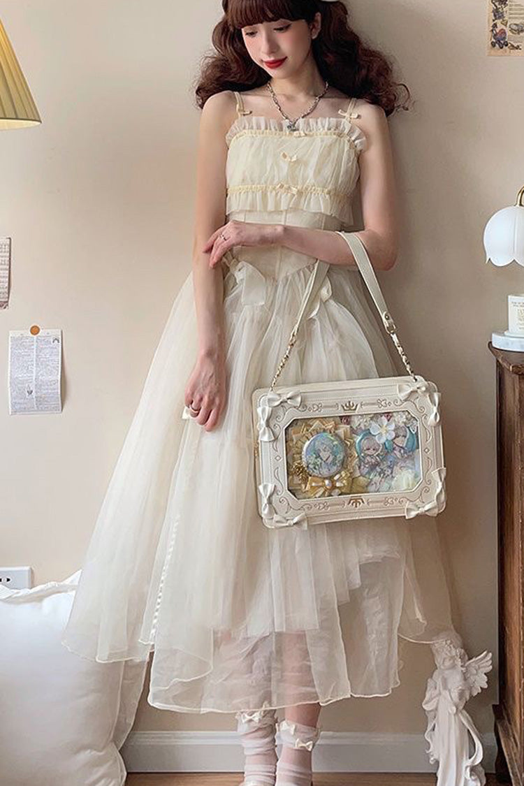 Transparent Princess Bow Shoulder Bag