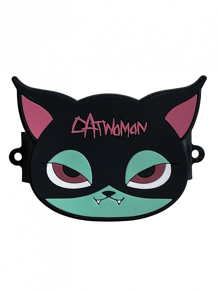 Cat Back Green Gothic Mobile Black and Clip Pink Phone