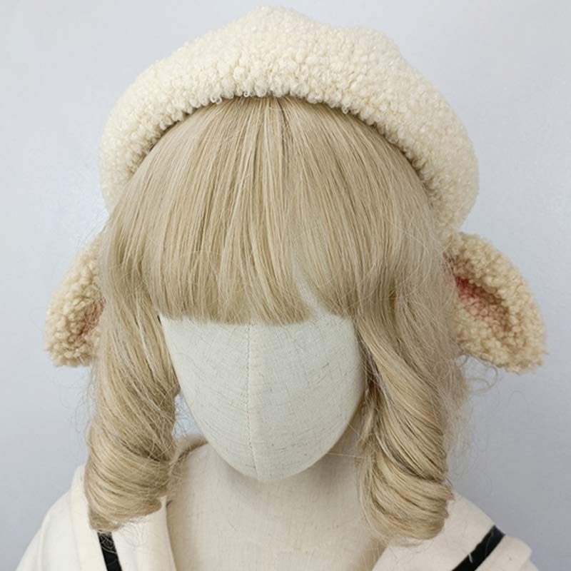 Cute Sheep Ears Woolen Lolita Beret