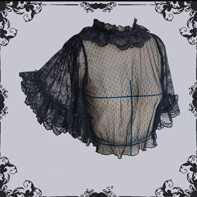 Gothic Lolita Corset Goth Blouse Skirt Set