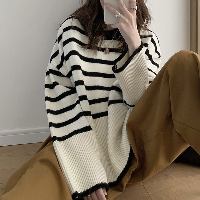 Stylish Striped Sweater