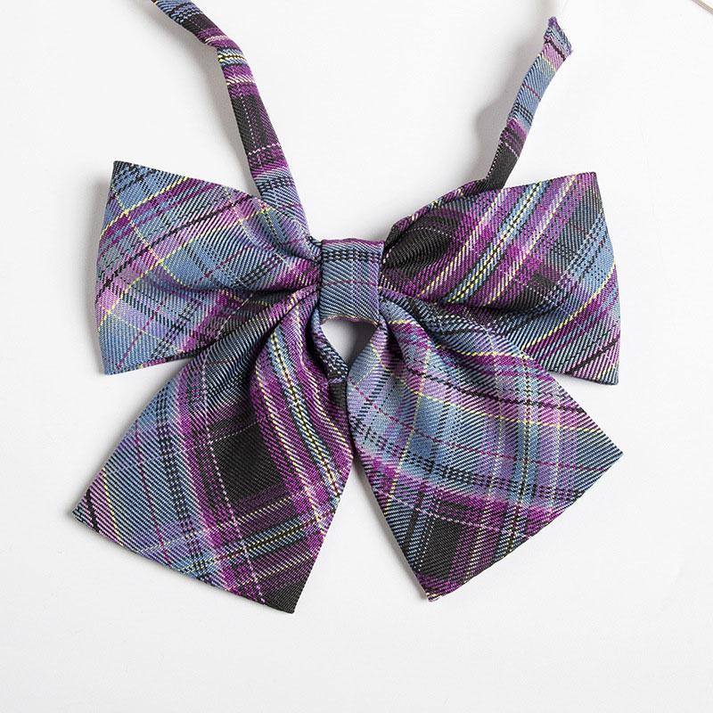 Plaid Japanese JK Bow Tie Shirt Accessories