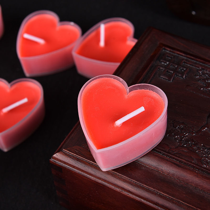 Heartshaped Candles - Pink Wonderland Case