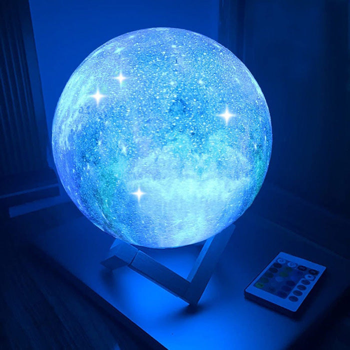 Colorful Moon Lamp