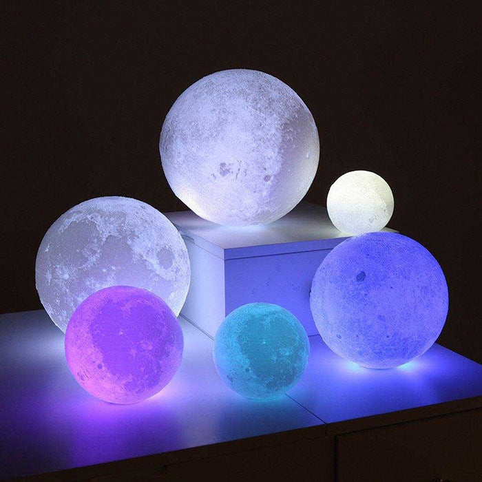 Colorful Moon Lamp