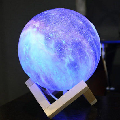 Colorful Moon Lamp