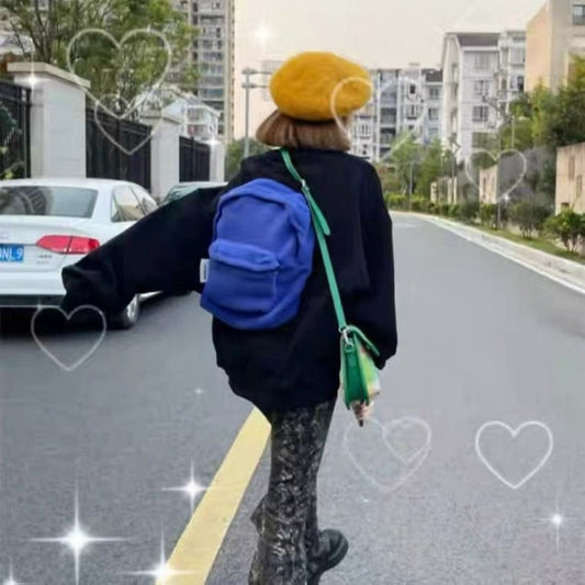 Black 3D Pop-up Bag Sweatshirt Wonderland Case