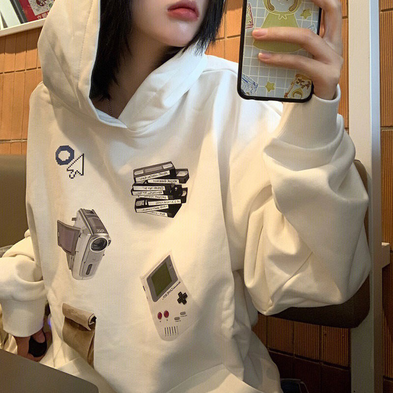 Collage-style Hoodie