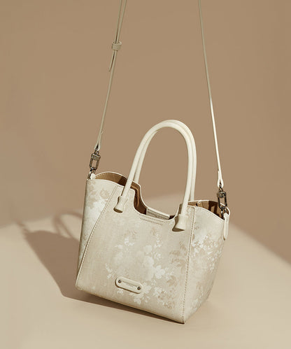 Apricot New Tote Large Print Fashion 2025 Capacity Bag