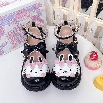 Kawaii Bunny Lolita Mary Janes Shoes