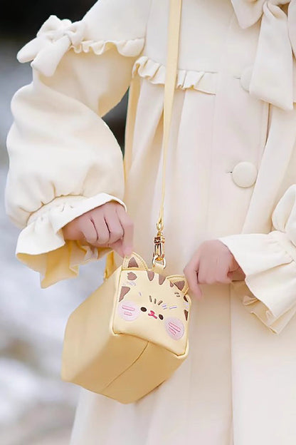 Sweet Toast Cat Shoulder Bag